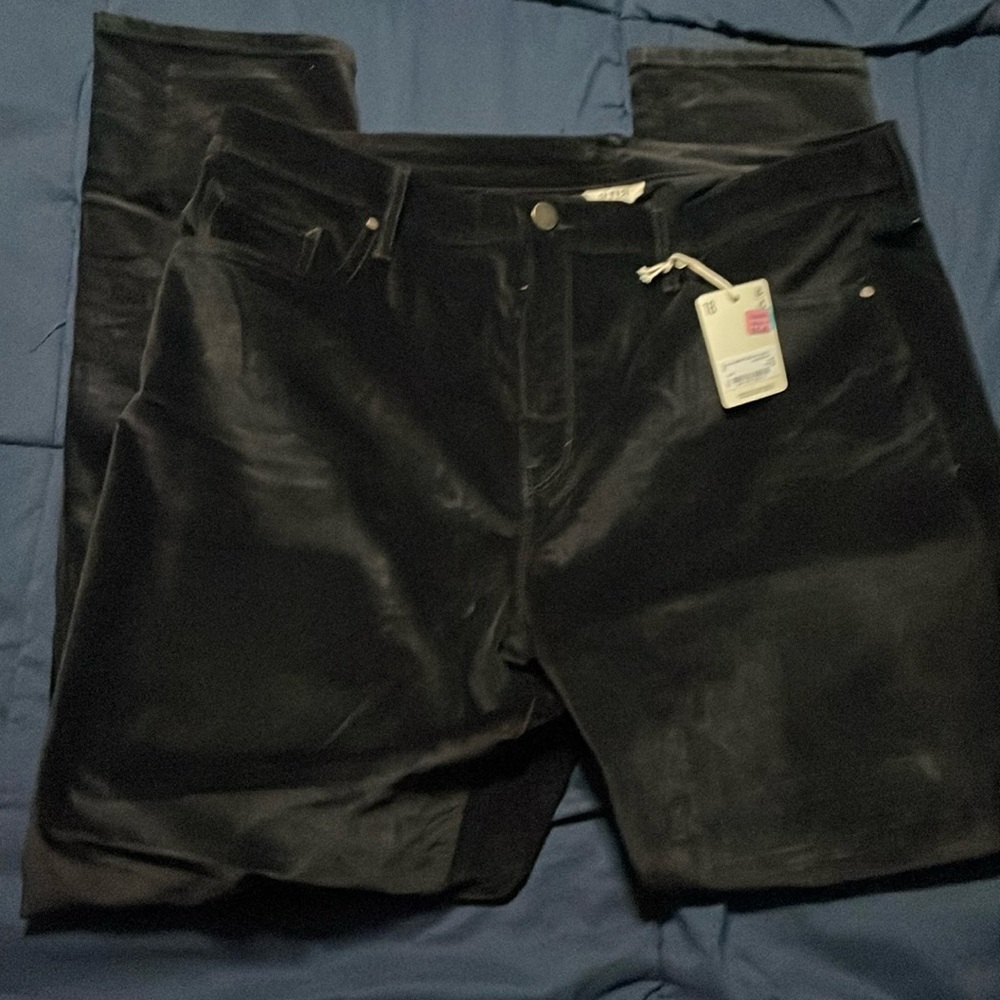 Black velvet ANA pants New with tags